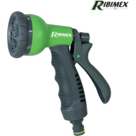 PISTOLA MULTIGETTO 8 FUNZIONI BIMATERIALE (1/3)
