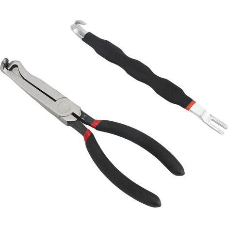 Pince de déconnexion électrique et jeu de séparateurs de connecteurs, outil de retrait de borne de prise automobile pour la réparation (1/2)
