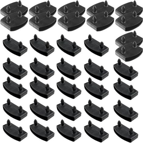 Accessori per reti a doghe: set da 36 pezzi composto da supporti, doghe di ricambio e connettori. (1/5)
