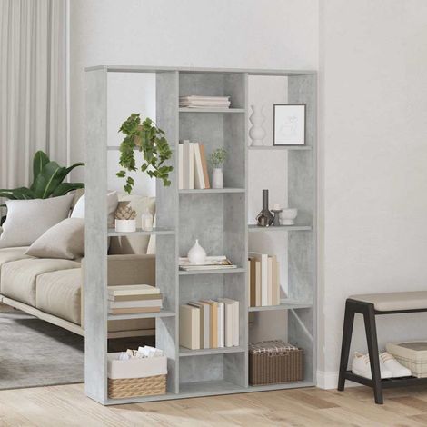 vidaXL Divisor/estantería de espacio madera contrachapada 100x24x140cm (1/5)