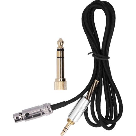 Câble audio 6.35mm/3.5mm vers Mini XLR pour casque AKG Q710 K712 K240 K141 K271 (1/5)