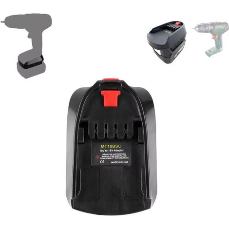 Bosch 18V Tool Battery Adapter, Makita 18VB Battery to Bosch 18VC Tool Converter, Makita Battery for Bosch C. MUMU Tools (1/4)