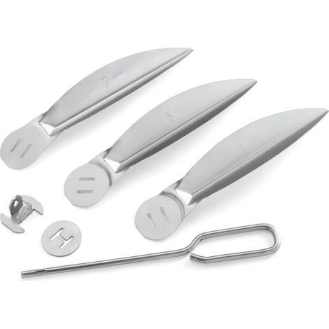 Weber One-Touch 22-1/2" Grillreinigungsset, Silber