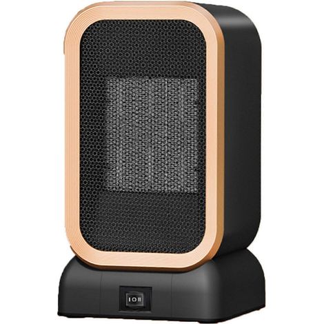 Radiateur portable à batterie - Ventilateur + chauffage combo - Petit format - Cadeau étudiant (1/5)