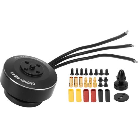Moteur QX Motor CNC 680KV étanche à rotation externe pour drone multirotor télécommandé CW (1/5)