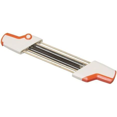 For Stihl chainsaw sharpeners, compatible with Stihl 3/8inp chainsaw chains, Stihl 2-in-1 4.0 mm Easy File (1/4)
