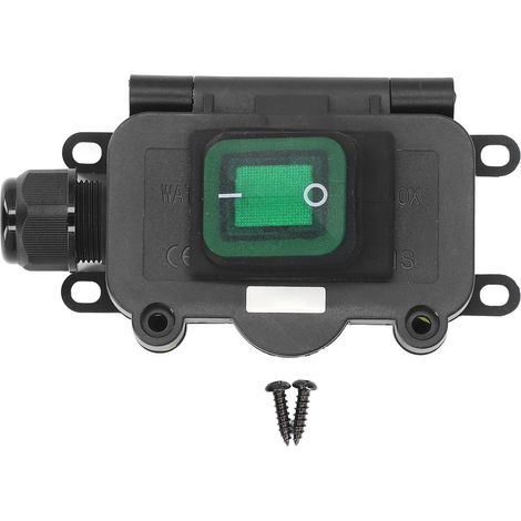 Marine-Schalter mit IP68-Anschlussdose – Wasserdichte Inline-Box für Stromkabel (1/5)