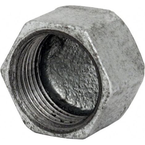 Tappo Femmina 2"1/2 Zincato in ghisa