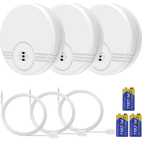 Capteur de Fuite d'eau connecté 3 Pack, Alerte Goutte à Goutte et Fuite,Capteur Détecter Une Inondation 135 DB (1/5)
