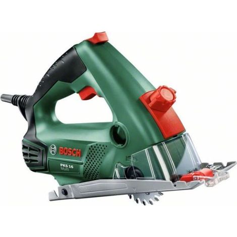 Scie circulaire plongeante BOSCH PKS16 Multi - 400W - 3 lames incluses (1/5)