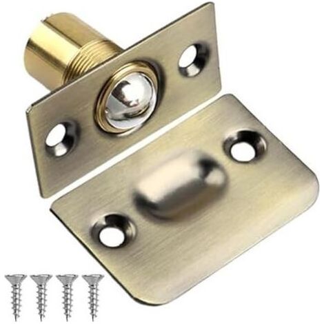 Quincaillerie de porte à loqueteau bille, loqueteaux bille pour portes intérieures Loquets intérieures,Loquet boule placard, loquet silencieux, - (1/5)
