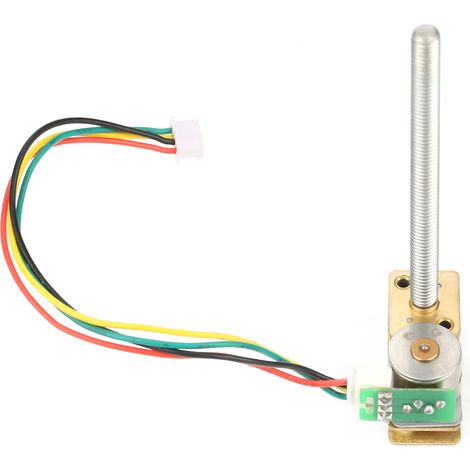 GM1024BY10 M455 2-Phasen-4-Draht-Schrittmotor mit Ganzmetallgetriebe, DC 5V (15 U/min) (1/5)