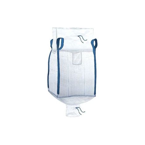 SACCO BIG BAG A CARAMELLA C/VALVOLA DI SCARICO
