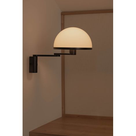 DOME Applique noire avec bras orientable (1/5)