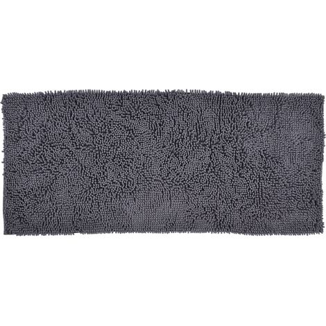 Tapis de Salle de Bain Absorbant Anti-Dérapant, Séchage Rapide 50x120cm pour Baignoire, Buanderie ou Cuisine