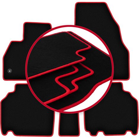 Tapis de voiture CARLUX-ROUGE pour : Renault Kangoo II combivan (2013-) (1/5)