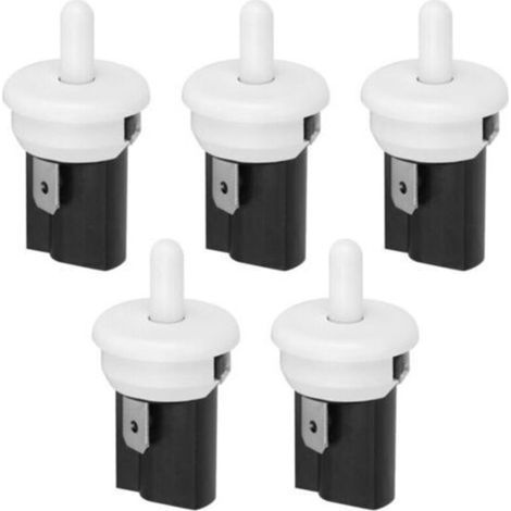 Interrupteur momentané pour porte de réfrigérateur (5 pièces) PBS-35 3A 250V CA, Pièces détachées pour réfrigérateur (1/5)