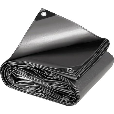 1 Bâche 3x4m Polyéthylène 280g/m² Imperméable Oeillets Aluminium Protection Jardin (1/5)