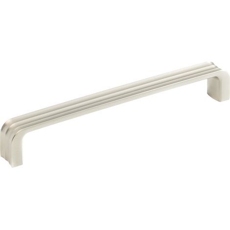 Poignée de meuble striée - Décor : Inox brossé satiné - METAKOR (1/4)