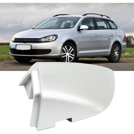 Cache de poignée de porte gauche pour VW Passat Golf 6 (OE : 1K8837879) Argent (1/5)
