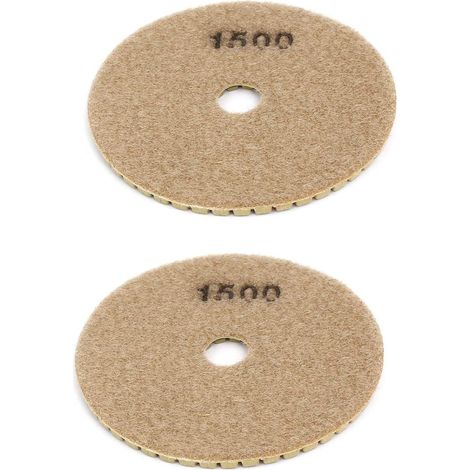 Couronne 1500 4-Zoll-Diamant-Nass-Polierscheiben pour Granitbetonmarmor (1/4)