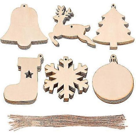 10 piezas de decoración navideña vintage con diseño de copos de nieve y celosía para árbol de Navidad, regalos A