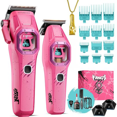 Men's Hair Clipper, 13000 RPM Motor, Performance Professional Digital Cordless Hair Clippers with AI Speed Control (1/5)