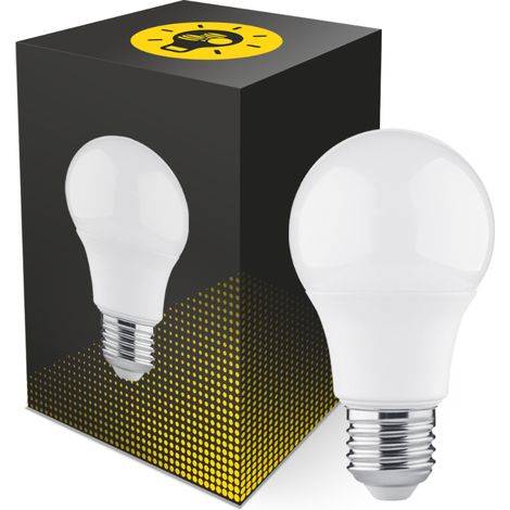 LED ampoule E27 Poire Dépolie 4.9W 470lm - 830 Blanc Chaud 