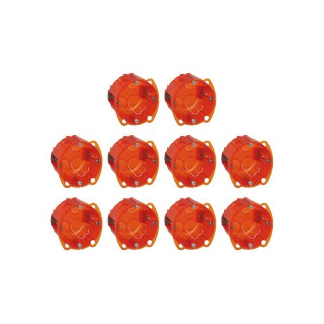 Legrand - Batibox - Bou00eete multimatu00e9riaux 1 poste profondeur 50 mm - Ru00e9f. : 080121x10 (1/3)
