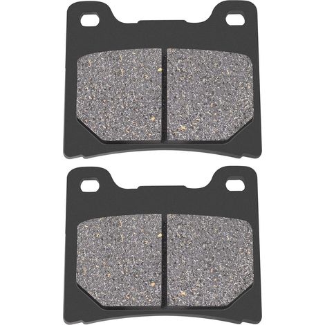 Plaquettes de frein arrière - 1 paire - Métal semi-organique - Longévité accrue - Pour Yamaha TDM 850 et modèles compatibles - 64x55x9 mm (1/5)