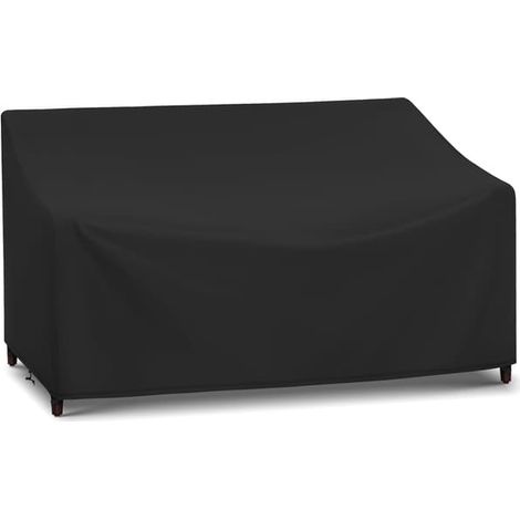 Housse de banquette 2 places noire 2248384 cm 210D oxford - Housses (1/3)