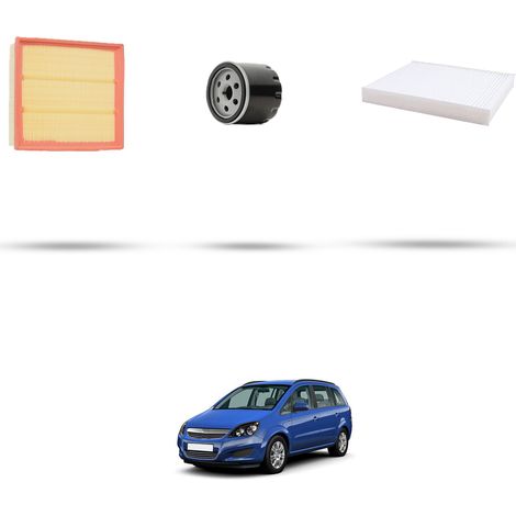 Kit tagliando 3 filtri compatibile con Opel Zafira B 2.0 Turbo OPC 177kw dal 2006 (1/5)