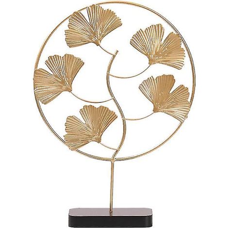 1 feuille de ginkgo de bureau à décorer (1/3)