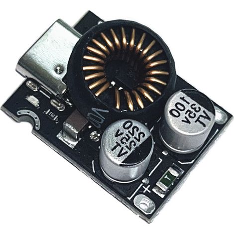 Le mini module de charge rapide multiprotocole 65W prend en charge les protocoles de sortie PD2.0/PD3.1PPS et l'interface Type-C. (1/2)