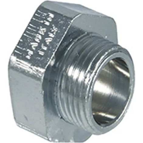 Prolunga Ridotta 1/2" Femmina - 3/8" Maschio Ottone Cromato