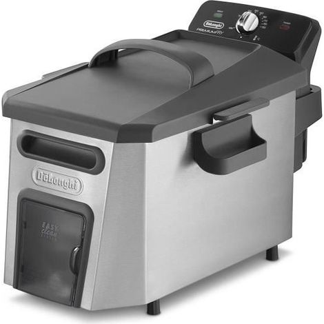 Delonghi – Friteuse électrique semi-professionnelle FamilyFry 1kg – Capacité d'huile 3,5L – Cuve inox amovible – Système Easy Clean (1/7)