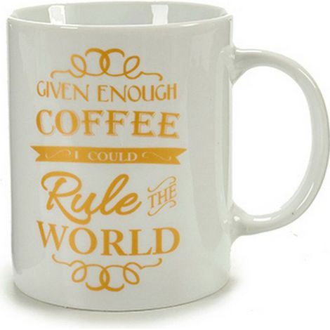 Taza Taza Dorada (7 X 9,5 X 11 Cm) (1/2)