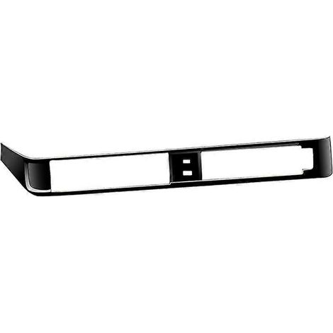 Lüftungsgitterabdeckung für die Mittelkonsole des Honda N-BOX, Beifahrerseite, Rechtslenker, glänzend schwarz (1/5)