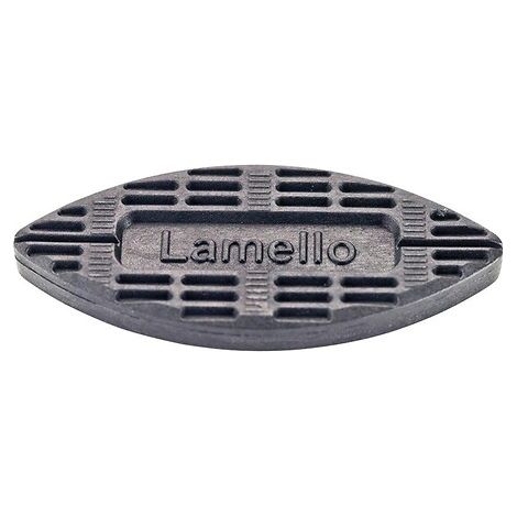 Lamello – Lamelle Bisco P-10 52 x 19 x 7 mm – Carton de 80 pièces – Pour assemblage avec colle caséine – Alignement précis dans P-System