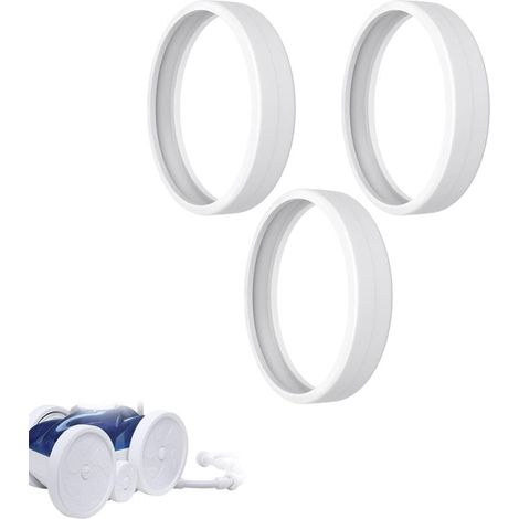 Ej.Life 3 pezzi di ricambio per pulitore per piscina, gomma morbida adattabile per Polaris 180 280 360 380 C10. (1/5)