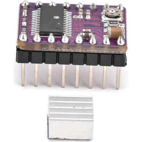 DRV8825 Schrittmotortreiber mit Kühlkörper für 3D-Drucker, 8,2–45 V Netzteil (1/5)