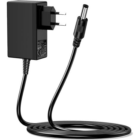 Adaptateur Secteur 6V 2A, Alimentation Universelle AC 100–240V pour Caméra de Chasse, Caméra CCTV, Rubans LED, Routeur, Box TV, Appareils Électroniques 6V, Connecteur DC 3,5 x 1,35 mm, Câble Rond 3M (1/5)