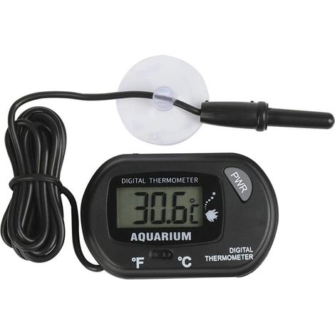 TERMOMETRO LCD PER TEMPERATURA ACQUARIO MARINO TERRARIO DIGITALE CON SONDA 1M (1/5)