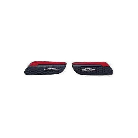 Paar Seitenmarkierungs-Blinker-Zierblenden für F55 F56 F57 LCI2 2014-2024 63179879005 63179879006