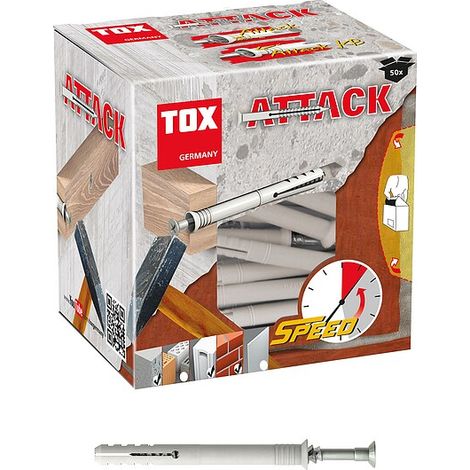 TOX Nageldübel Attack 8x60 mm 50 Stk