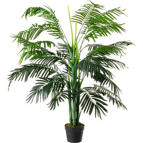 Plante Artificielle d'Intérieur Palmiers - 130cm (1/4)