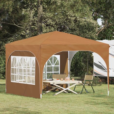 Carpa Plegable para Fiestas 290 x 290 x 245 cm Beige