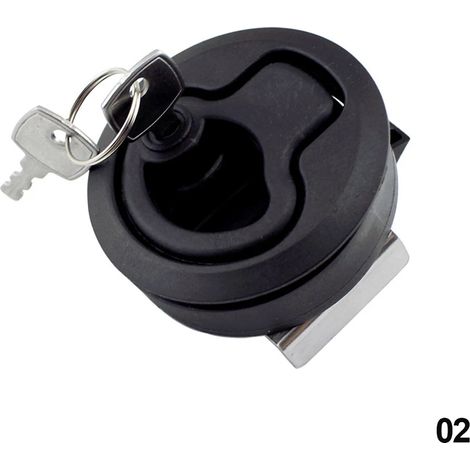 Filiyano-Serrure de trappe marine taille S, verrou de trappe encastré pour bateau, yacht, camping-car, caravane, armoire de pont, accessoires de