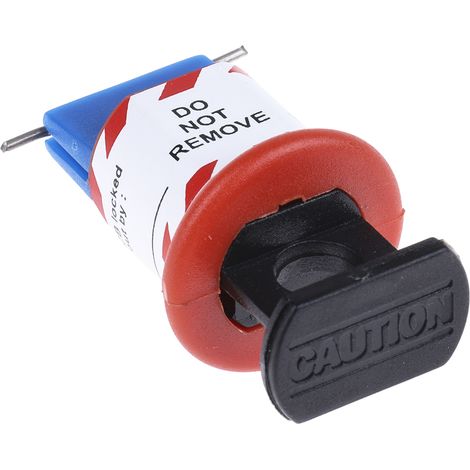 Verrouillage de disjoncteur miniature conventionnel RS PRO 1 serrure PVC / acier inoxydable ( Prix pour 1 ) (1/4)