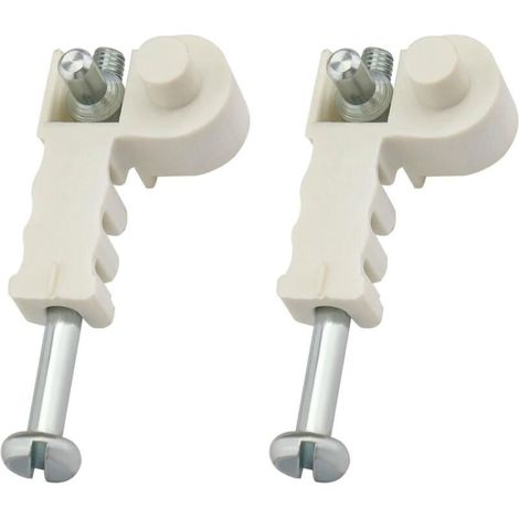 A (5×6×4.3cm) 2 Ensembles de Tendeur de Chaîne à Vis Ajusteur de Tendeur de Chaîne 11236641605 11206641500 Compatible avec Stihl MS170 MS180 MS210 017 018 (1/4)